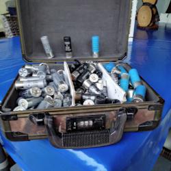 Lot de 90 cartouches acier 5kg cal 12/70