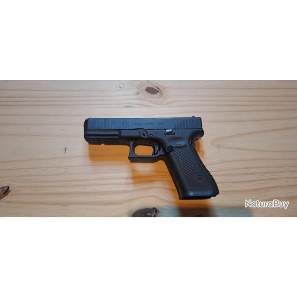 GLOCK 17 GEN 5 - CALIBRE 919 - TAT NEUF - ACCESSOIRES D'ORIGINE