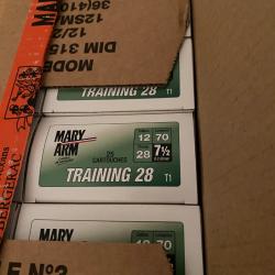 Lot de cartouches 4x250 Mary Arm calibre 12