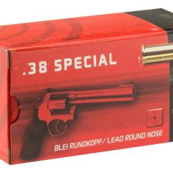 BTE 50 CART. GECO CAL. .38 SPÉCIAL LEAD ROUND NOSE