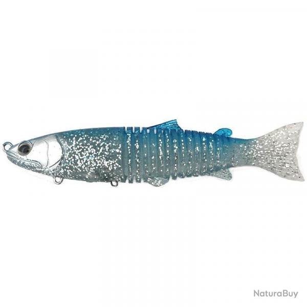 Leurre Souple Biwaa S'Trout Soft 15cm 15cm 45g #01 - Blue Chrome