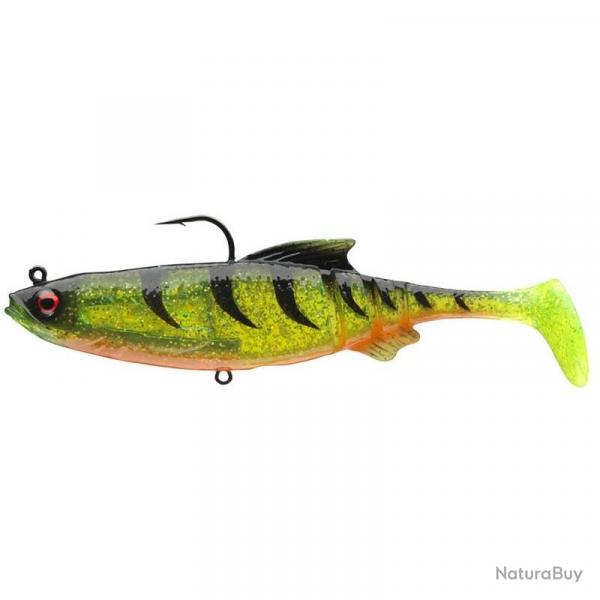 Leurre Souple Daiwa Prorex Lazy Roach RD 12cm 12cm A l'unit 29g Green Fire Tiger