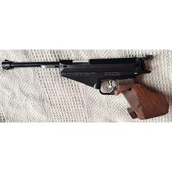 RARE ! Pistolet air comprimé FEINWERKBAU 90 droitier à levier de réarmement ET détente électronique