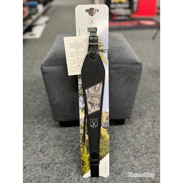 BRETELLE RISERVA SANGLIER EFFET CARBONE