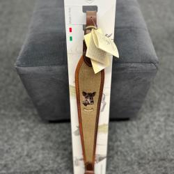 BRETELLE  RISERVA TOILE MARRON SANGLIER