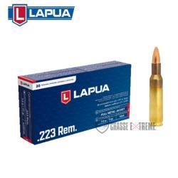 20 Munitions LAPUA 55Gr Cal 222 Rem Fmj