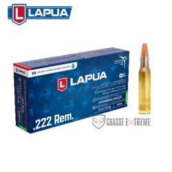50 Munitions LAPUA Naturalis 50Gr Cal 222 Rem