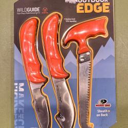 Outdoor Edge WildGuide MOSSY AOK 4 Pièces Knife Set