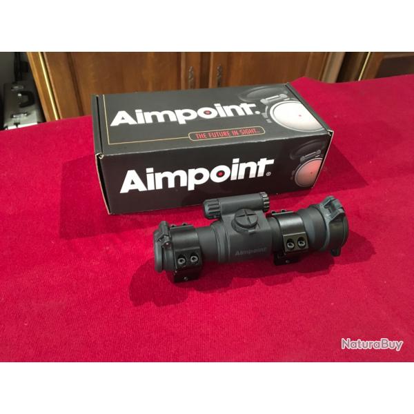 AIMPOINT 9000 SC 2 MOA AVEC BONNETTES ET COLLIERS