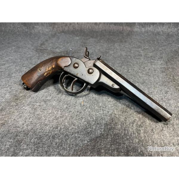 Pistolet de vnerie cal 11mm 1 euro sans prix de rserve !!!