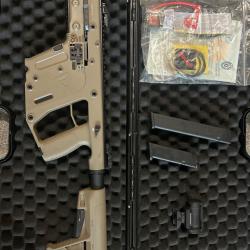 Carabine KRISS Vector SBR GEN2 FDE Cal.9x19 + HOLOSUN + chargeurs GLOCK 30 / 10 cart