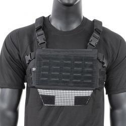 Chest Rig Airsoft Speedsoft Delta Tactics - Gilet Tactique Léger CQB Noir