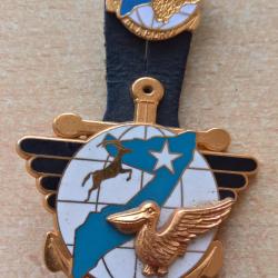 Insigne et pin's Opération Oryx Base Logistique Aéroportuaire (BLAP) Somalie 1992