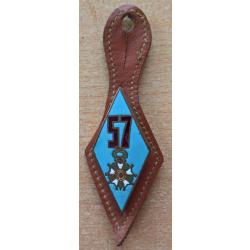 Insigne 57ème Régiment d'Infanterie Camp de Souge