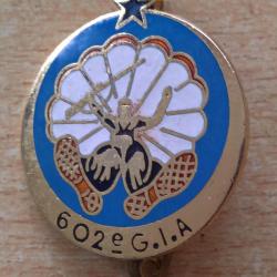 Insigne 602ème G.I.A compagnie parachutiste