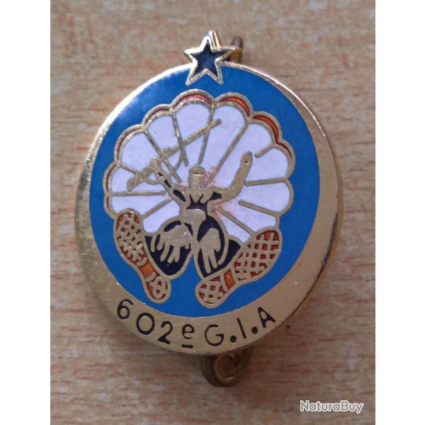 Insigne 602me G.I.A compagnie parachutiste