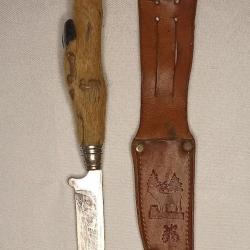 Ancien couteau de chasse souvenir de la forêt noir
