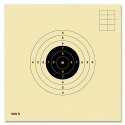 Cibles carabine 10 mètres numérotées UFOLEP GEF par 200