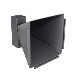 Piège à balles en tôle d'acier épaisse