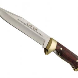 Poignard pliant muela en Stamina de 18 cm avec son étui Cuir