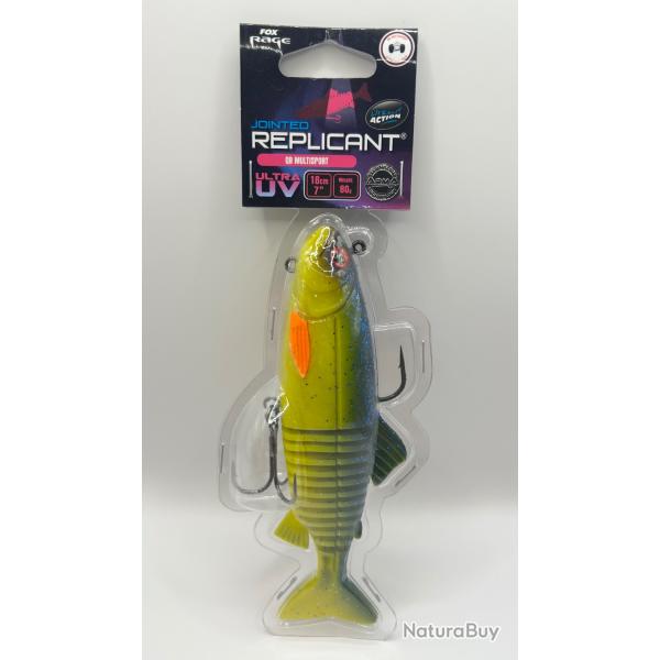 Leurre Fox Rage Replicant Jointed Ultra UV 18cm 80g QB Multisport
