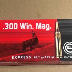 Munitions Geco Express 300 Win Mag 165 gr
