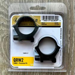 Leupold Colliers QRW2 34mm Medium - Réf.: 177273