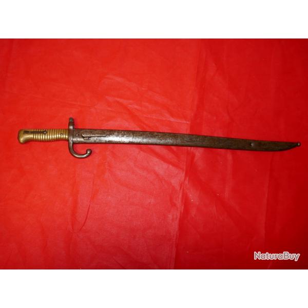 Sabre-Baonnette Chassepot M-1866 de prise par les PRUSSIENS