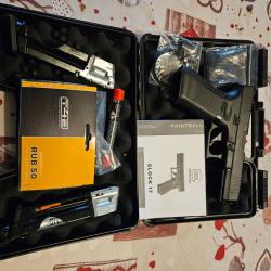 Vends Glock 17 t4e cal.43 5 joues