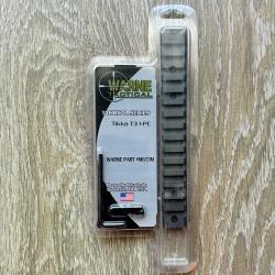 Warne Tactical Embase Rail Picatinny pour Tikka T3 - R&eacute;f.: M6T3M