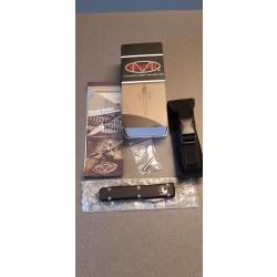 Couteau automatique Microtech Ultratech lame dentelée noire Neuf ultra rare !