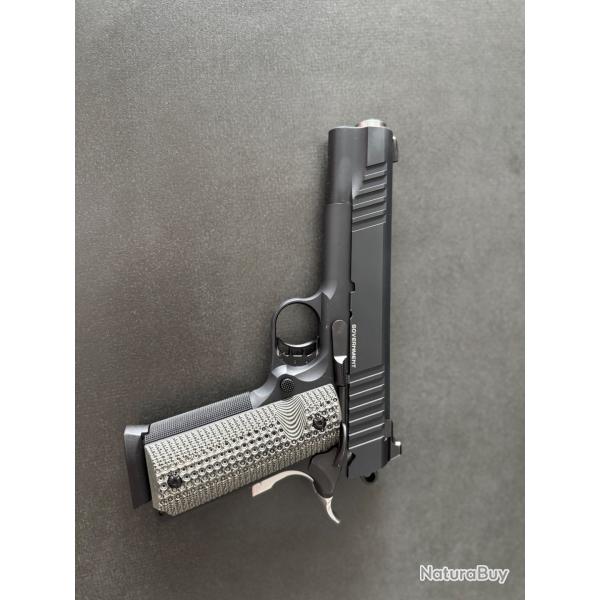 BUL Armory 1911 Government  9 mm, canon match, simple action