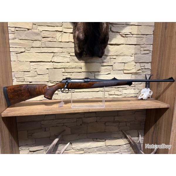 Carabine verrou Sauer 202 Cal. 6.5x68 + embases pivot EAW + trés beau bois + 1€ sans réserve
