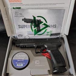 Pistolet de defense Canik SFX Rival Dark Side Standard Noir cal.50 avec munitions (18j)