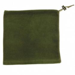 Tour de cou polaire uni vert percussion