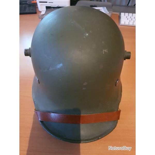 Casque WW1 Allemand avec sa doublure.