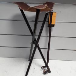 wahoo ! Siege trepied Verney-carron TOB 70cm metal/ cuir