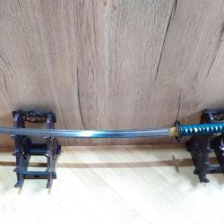 KATANA MARU VÉRITABLE SABRE FORGÉ A LA MAIN EN ACIER 1095 AIGUISÉE