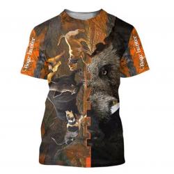 T Shirt Chasse Sanglier - SKX INDUSTRIES