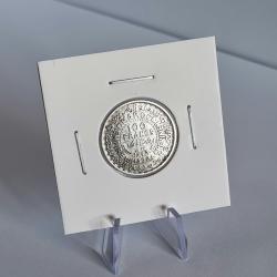 100 Francs Argent Mohammed V 1953 Maroc 1372 Empire Cherifien .2