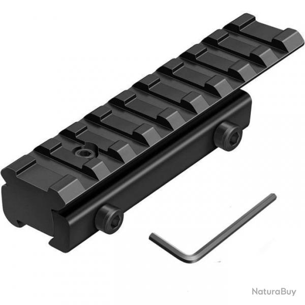 ENCHERE  1 ! Rail adaptateur 11 mm vers 21mm DIGITAL OPTIC