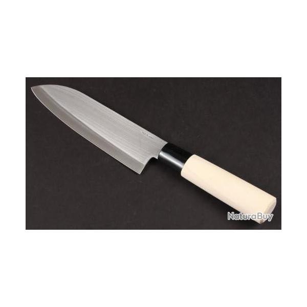 Sekiryu - couteau  multi-usages traditionnel japonais - SANTOKU MADE IN JAPAN