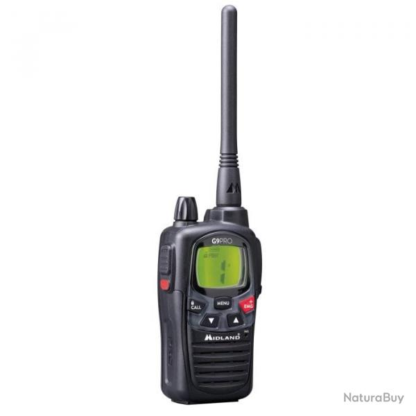 Talkie-Walkie Midland G9 PRO + oreillette