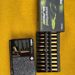 2 boite neuf sako powerhead blade 120gr 270 win , enchère 1 sans prix de réserve