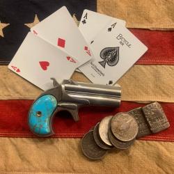 Pistolet Remington Over Under Deringer (ou Derringer)