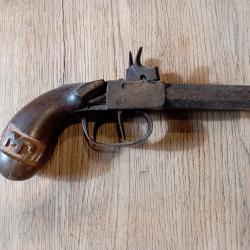 Pistolet coffre double canon