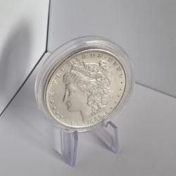 De Qualité : Un Dollar Argent 1889 Morgan Dollar États-Unis , 1 Dollar , 19ème Siècle