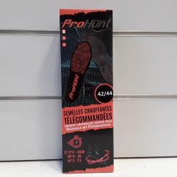 wahoo ! Semelles chauffante télécommandée Prohunt