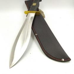 Couteau  Big Bad Bolo Bowie 38 cm Lame en Acier