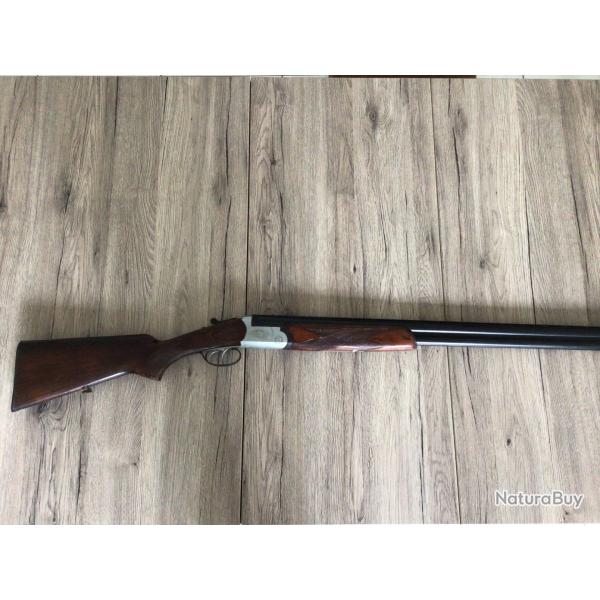 Fusil superpos SARRIUGARTE en calibre 12/70 (ENCHRE 1EURO SANS PRIX DE RESERVE)